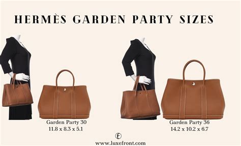 hermes garden party brown|hermes garden party sizes.